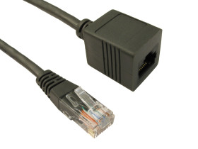 Kabel Ethernet Cat5e długość 8m Z zakończeniem RS PRO PVC l. żył: 8 średnica 5.3mm