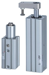 Siłownik z obrotowym ramieniem 20mm SMC 90° 20mm M5 x 0,8