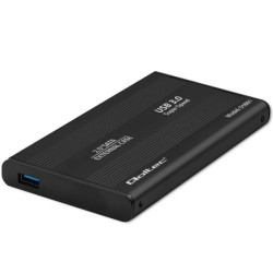 Qoltec Obudowa kieszeń do dysków HDD SSD 2.5 SATA3 USB 3.0 Czarny