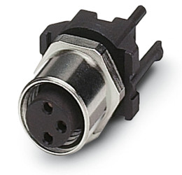 Złącze wielostykowe przemysłowe 3-pinowe M8, panelowe Gniazdo Phoenix Contact