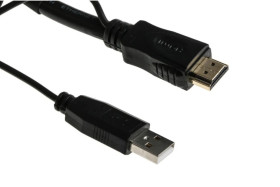 Zespół cyfrowych kabli wideo i monitorowych 30m Wtyk HDMI to Wtyk HDMI Czarny