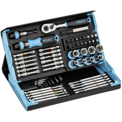 Hazet 2200SC-32 Bit Set 59-piece Compact Folding Made in Germany