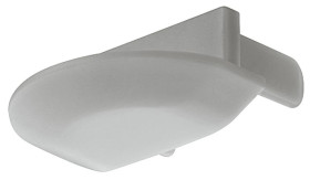Zaślepka, srebrna, do Profilu LED 1190 Häfele Lighting, 83372855