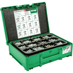 SPAX 5000009172011 Box Systainer&#xB3; Furniture Construction T-Loc 2900pc