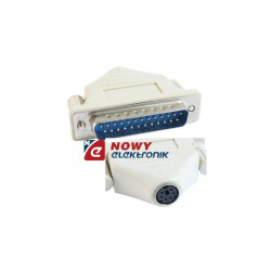 Przejście DSUB 25M/Mini Din6F G