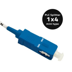 Qoltec Splitter 1x4 SC/PC - SC/PC G.657A Singlemode 0.9 mm