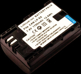 40383 Battery, digital camera, compatible, 1700 mAh