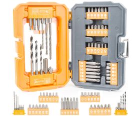 Zestaw wierteł i bitów pogłębiacz 41 elementów PM-ZWB-41SU