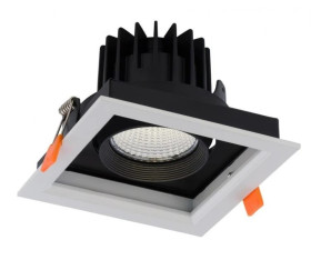 Oprawa wpuszczana CL DIA LED 18W, 4000K WHITE/BLACK 8721 Nowodvorski