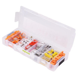 887-800 WAGO 115pcs 2773 Push Wire Splicing Connectors Assorted Box