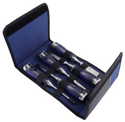 Zestaw dłutownicy 5 Piece 1,0 cal, 1/2 cala, 1/4 cala, 3/4 cala, 3/8 cala Drewno Irwin