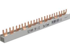 Szyna łączeniowa wideł. 3-faz. 12mm2 12modułów