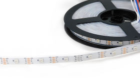 Taśma LED RGB WS2813, 5V, biała, 30/m, IP67 wodoodporna