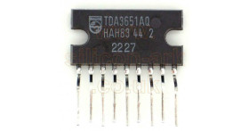 TDA3651AQ vertical deflection circuit - Philips