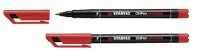 UM193.71 Pisak wysokowydajny, wodoodporny (foliopis) STABILO gr. 0.4mm - czerwony