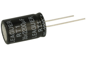 Kondensator; niskoimpedancyjny; elektrolityczny; EEUFR1H470; 47uF; 50VDC; FR-A; fi 6,3x11mm; 2,5mm; przewlekany (THT); luzem; Pa