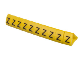 Oznacznik przewodów OZ-2/Z żółty E04ZP-01020403800 /100szt./
