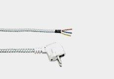 Kabel z wtykiem zalewanym