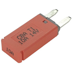 Hansor CBA1-1014 Mini blade-type fuse circuit breaker 10A Red Car Fuses