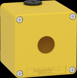 XAPK1501 Empty housing, metal, yellow, emergency stop, 1 command point 22