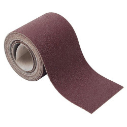Wolfcraft 5812000 Sandpaper Roll 120 Grit Hook &amp; Loop 4m x 93mm