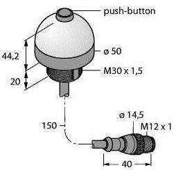 Czujnik umiejscowienia Turck 3032094 1 szt.