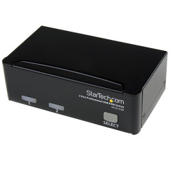 Przełącznik KVM Bez audio SV231USBGB, 2-portowy USB 1, StarTech.com VGA