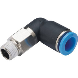 TruComponents 656475 L-piece GPL6-01 Pipe &#xD8;: 6 mm Thread: R1/8 1pc