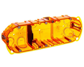 Puszka uniwersalna 214mm 72x40mm potrójna pomarańczowy Batibox 080103