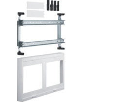 univers N Blok z szyną nośną dla 4xNH00(8xNH000) 300x500 mm UD22D4B HAGER