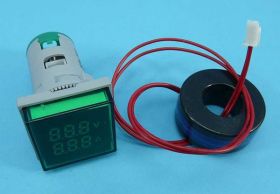 AMPER.100A GREEN LED 30x30 20-500V/100A