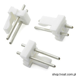 640388-2 Power Connector 2 Pin THT TYCO