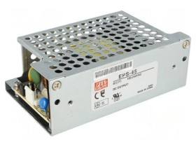 Zasilacz impulsowy otwarty 45,6W 120-370VDC 85-264VAC OUT 1 EPS-45-24-C