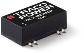 TracoPower THL 3-2410WISM Przetwornica DC/DC, do SMD 24 V/DC 3.3 V/DC 600 mA 3 W Ilość wyjść: 1 x Content 1 szt.