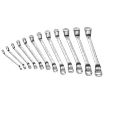 Zestaw kluczy płasko-oczkowych Zestaw kluczy oczkowych przesuniętych Facom 6 x 7 → 30 x 32 mm 12 szt.