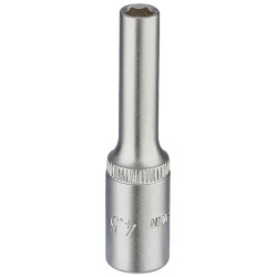 Elora 58722 4.5mm 1/4&quot; Square Drive Deep Socket