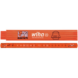 Wiha 42068 Longlife&#xAE; Electrician&#x27;s Folding Ruler 2m
