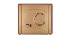 Flexi Regulator Temperatury Elektroniczny Z Czujnikiem Powietrznym Złoty...