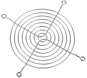 Osłona wentylatora 127mm RS PRO rozstaw otworów 113.3mm Stalowe