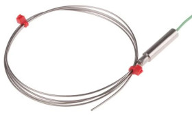 Termopara typ K do +1100C 1m kabel 1m, Stal nierdzewna IEC
