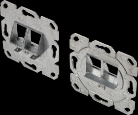 1800-02MP Mounting frame for 2x keystone modules
