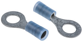 Zacisk oczkowy rozmiar przewodu 2.5mm² Ø , M6 (1/4) izolowany średnica wew 6.61mm Molex