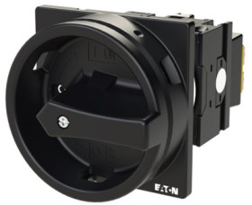 Main switch, rotary actuator, 4 pole, 20 A, (W x H x D) 65 x 74 x 111 mm, flush mounting, 207401