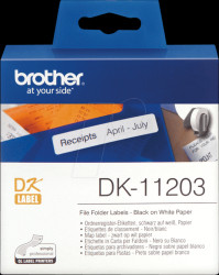 DK-11203 Divider labels, 17 x 87 mm, (300 per roll)