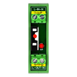 Resettable Thermal Circuit Breaker Overload Protector Module DIN Rail Mount