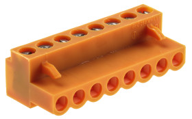 Klucz polaryzacyjny raster 5.08mm Montaż na kablu Weidmüller