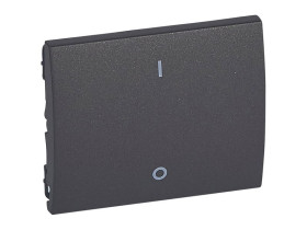 SISTENA LIFE Klawisz Choco z oznaczeniami 0-i do Wyłącznika 2p 771215 LEGRAND