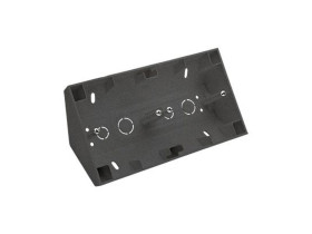 SIMON 55 Puszka natynkowa narożna podwójna do ramek LINE/DUO grafitowy mat TPNR2/116 KONTAKT SIMON