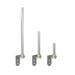 Moduł wieży sygnalizacyjnej Rura z gwintem i wspornikiem Pfannenberg Żółty 24 V BR 50, IP54