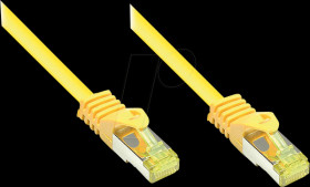 8070R-250Y Patch cable - Cat.-7 raw cable, yellow, 25m